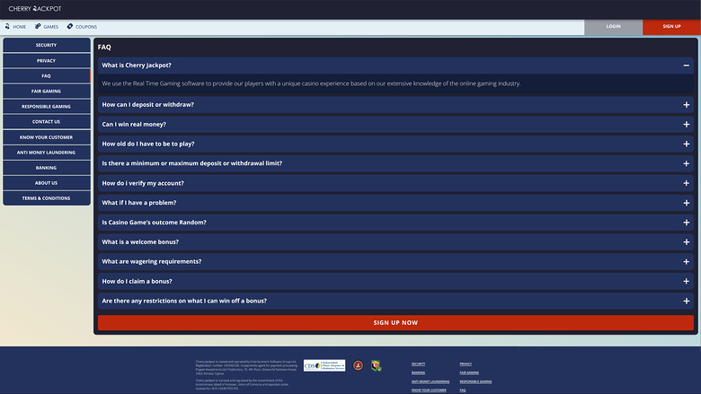 Jackpots de Cherry Jackpot Casino bureau