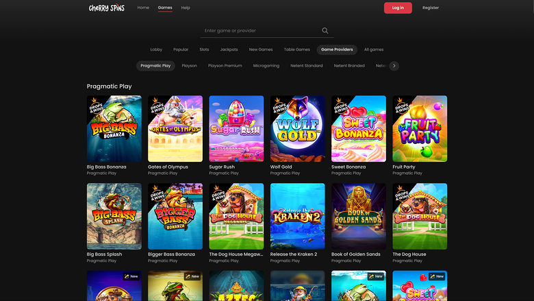 Desarrolladores de juegos de Cherry Spins escritorio