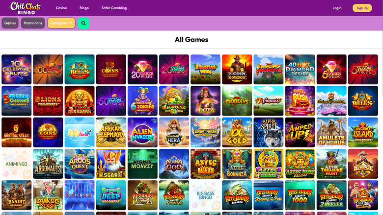 Jeux de Chitchat Bingo sur ordinateur