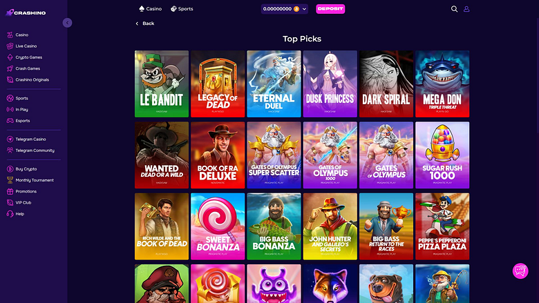 Jeux d'images de bureau Crashino