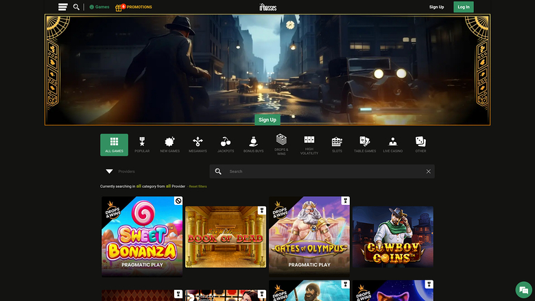 Jeux du DBosses Casino Version de bureau