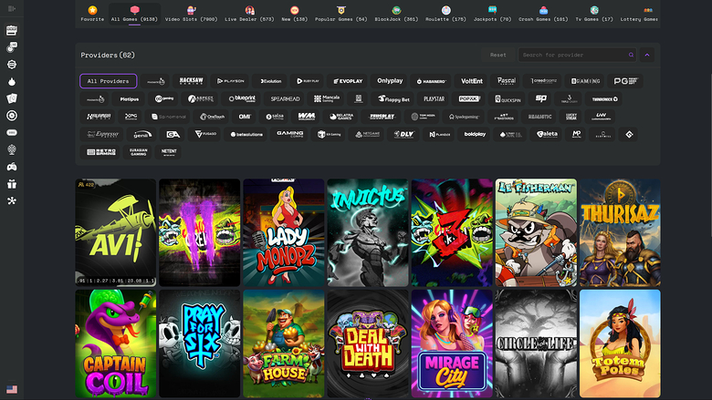 Développeurs de jeux de casino Decawin
