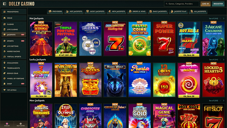 Image de bureau de Dolly Casino Jackpot