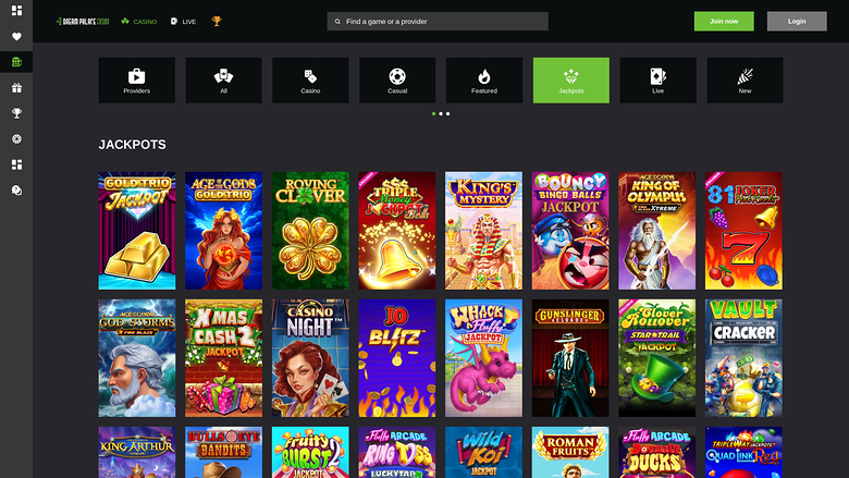 Jackpot del Casino Dream Palace (Descargador de escritorio)