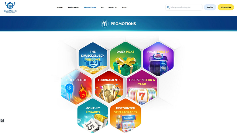 Promotions d'images de bureau DrueckGlueck Casino