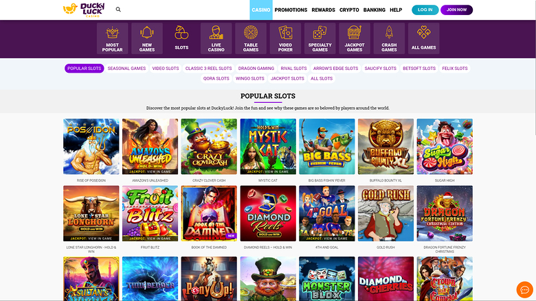 Giochi da casinò Ducky Luck per desktop