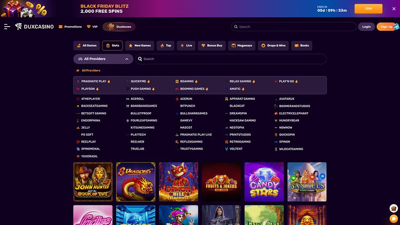 Développeurs du jeu Dux Casino Sur Ordinateur