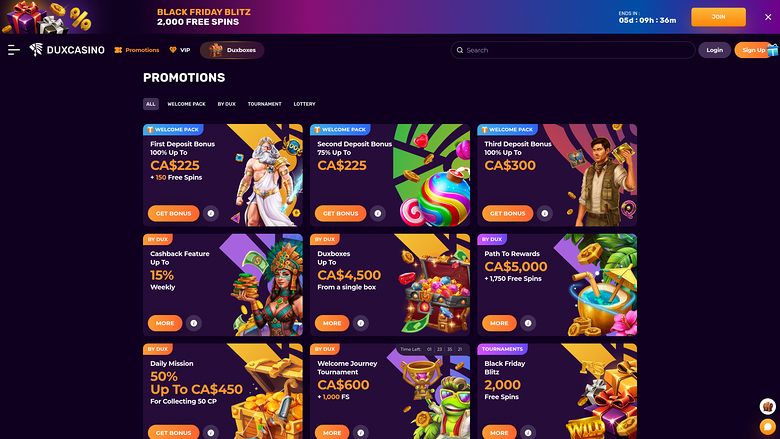 Promotions De Dux Casino Sur Ordinateur