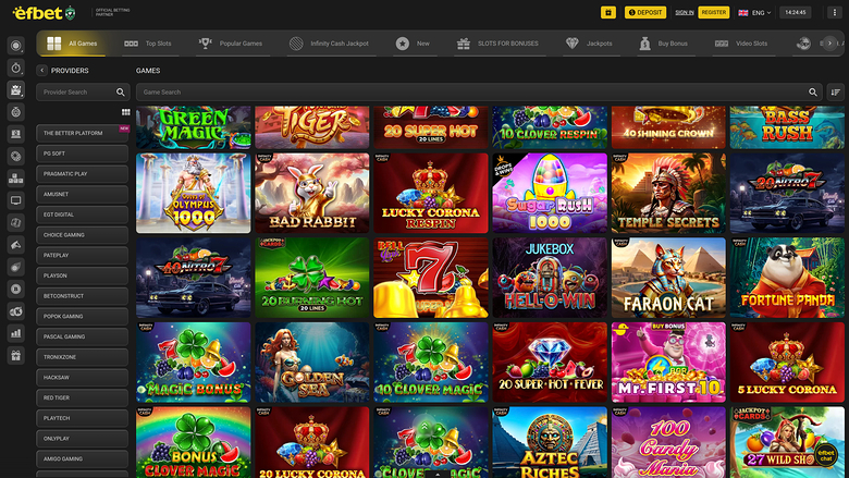 Efbet Game Developers Desktop