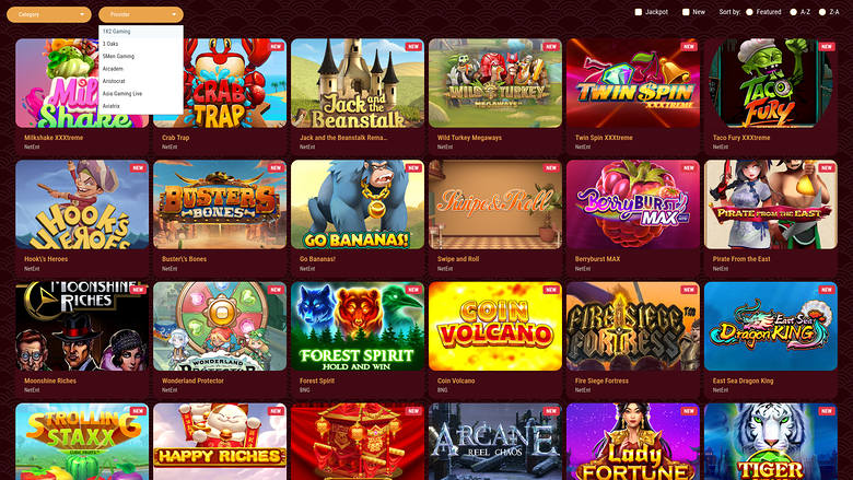 Développeurs du jeu de casino Eight Storm - Bureau