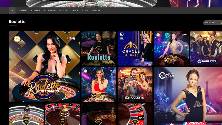Croupier en direct d'EmirBet Desktop