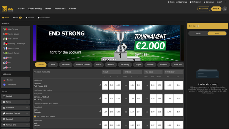 Estoril Sol Casino Sports Bureau