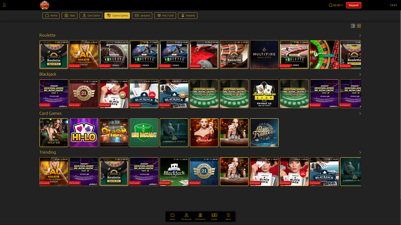 Giochi da casinò Euro King per desktop