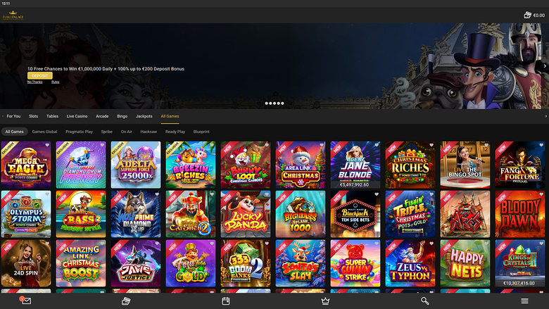 Développeurs du jeu de casino Euro Palace - Bureau