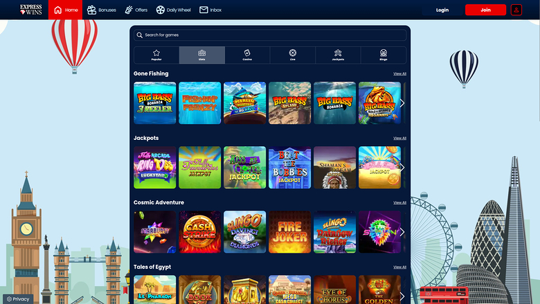 Giochi di Express Wins per desktop