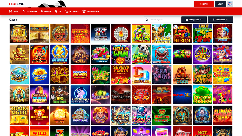 Jeux de F1 Casino pour ordinateur de bureau