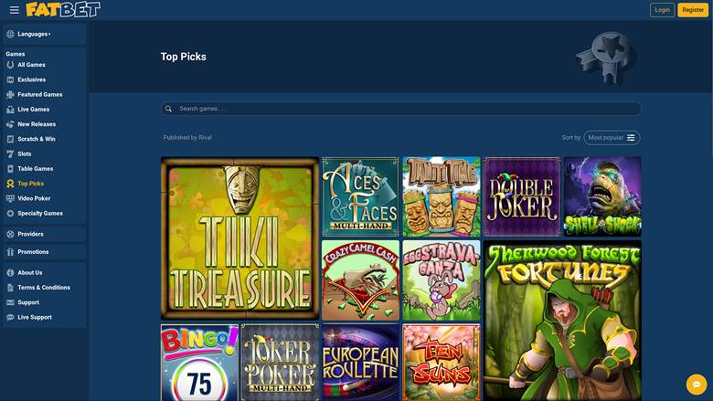 FatBet Casino Desktop News