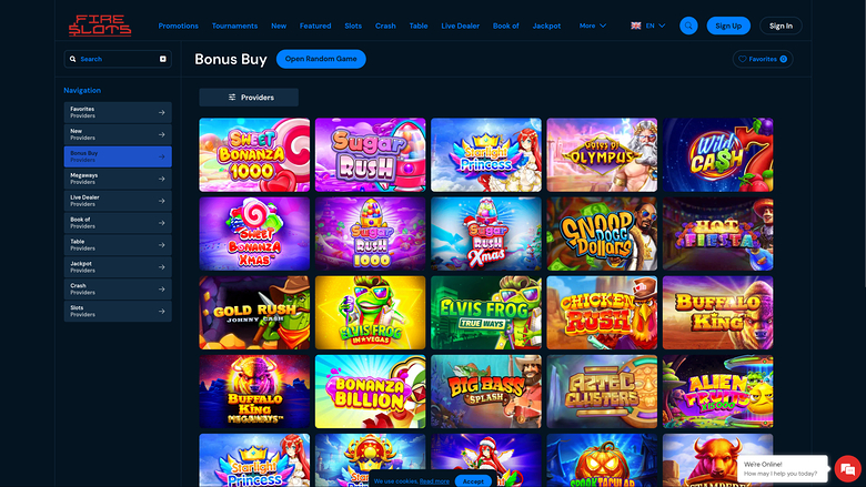 FireSlots Casino Compra de bonus de escritorio
