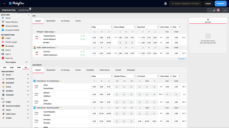 Sports de FlukyOne sur ordinateur