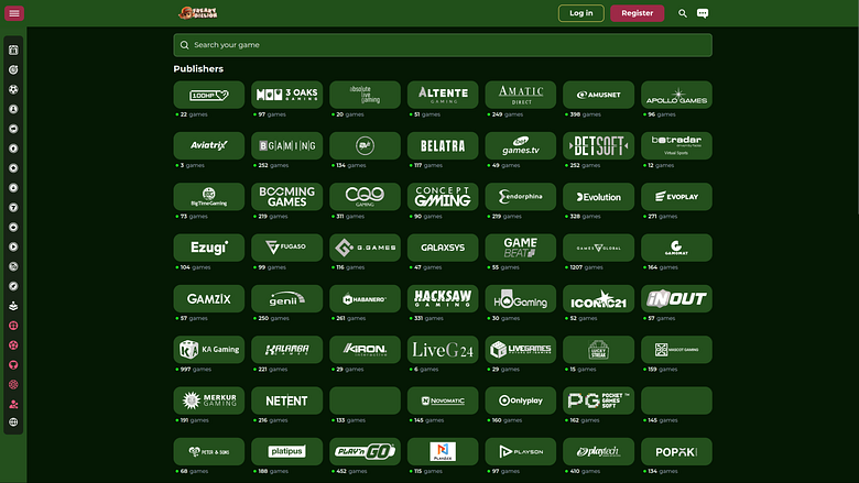 Développeurs du jeu de casino FreakyBillion version bureau