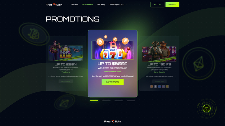 Promotions de casino Free Spin sur ordinateur