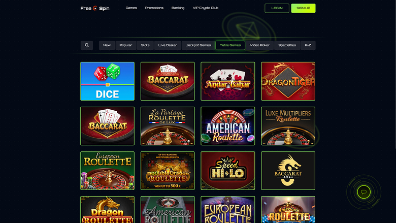 Jeux de table de casino gratuits sur ordinateur