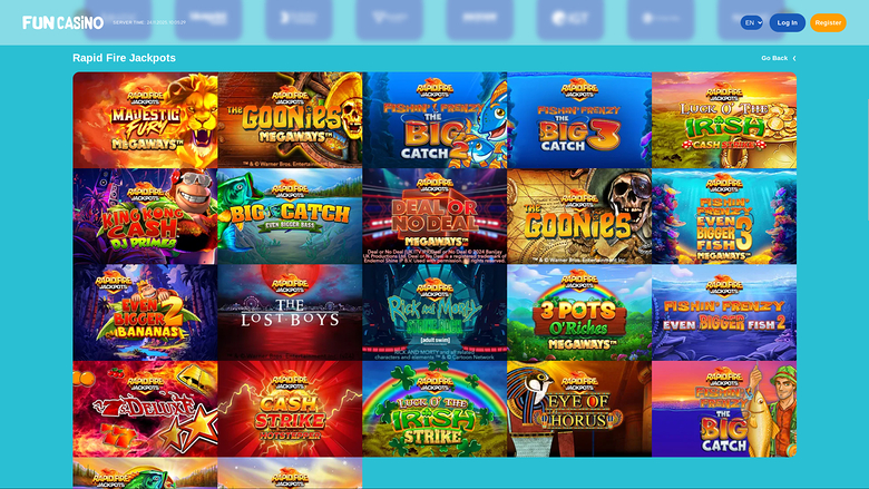 Jackpot de escritorio de Fun Casino