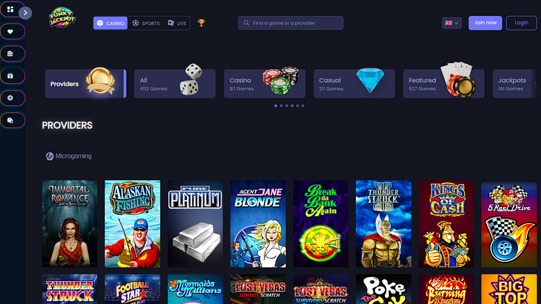 Développeurs de jeux FunkyJackpot Bureau
