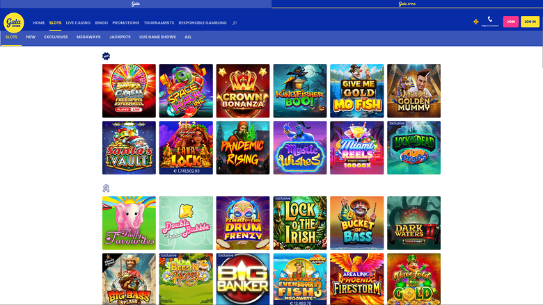 Jeux de bureau Gala Bingo