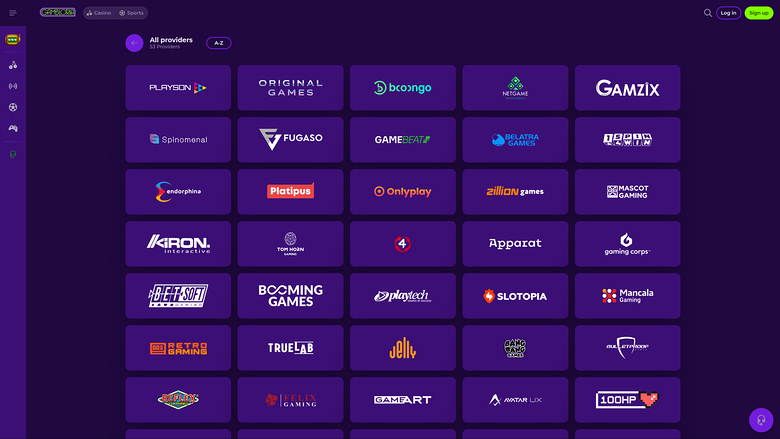 Gambloria Casino Desktop Game Developers