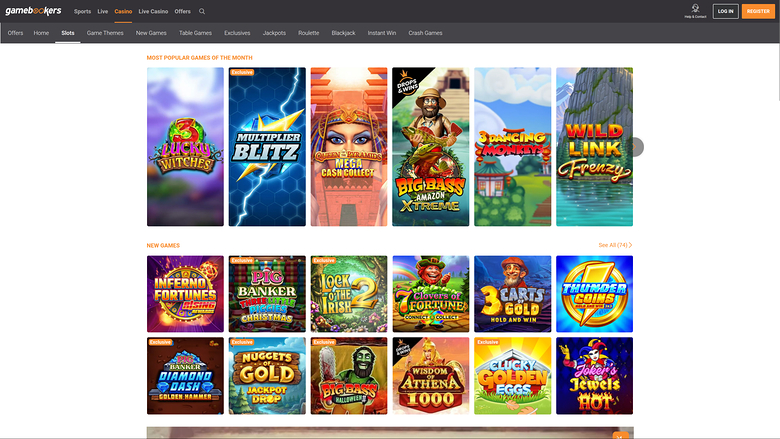 Giochi desktop Gamebookers