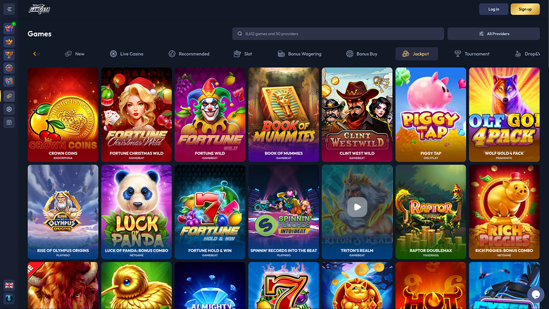 Jackpot de bureau du casino Gangsta