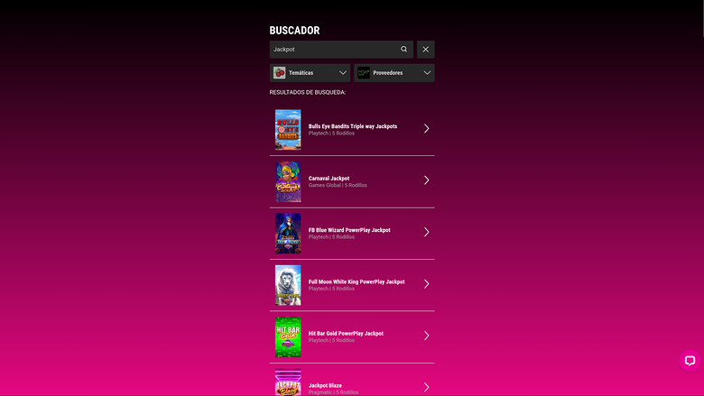 Jackpot desktop GoldenPark