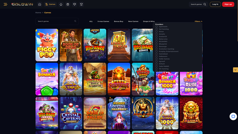 GoldWin Casino Desktop Game Developers