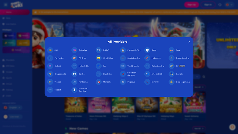 Desarrolladores de juegos de escritorio de Happy Luke Casino