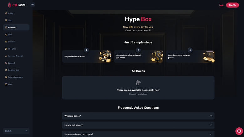 Hype Casino Hype Box Bureau
