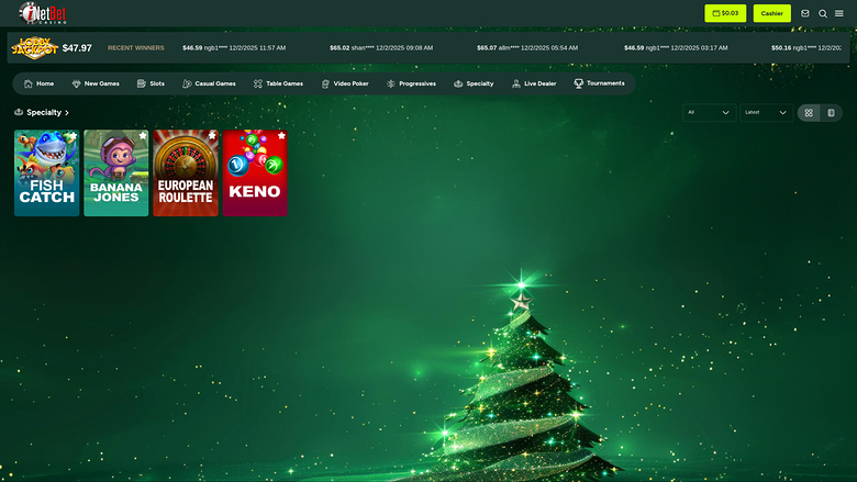 INetBet Casino Desktop Specialty