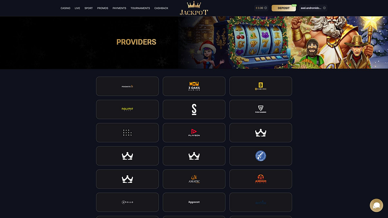 Développeurs du jeu de casino Jack-Pot pour ordinateur