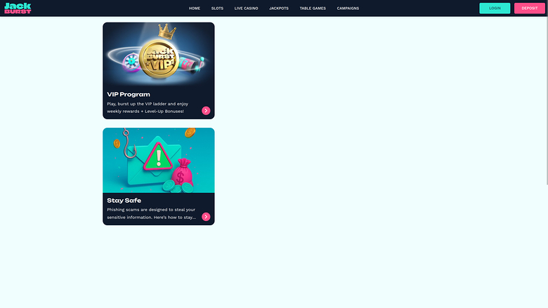 Desktop di Jackburst Promotions