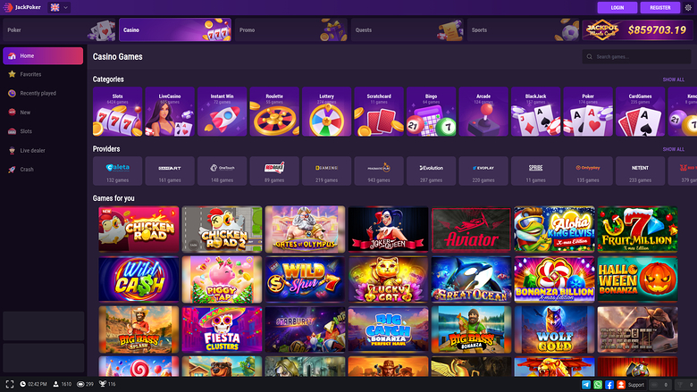 Giochi Jackpoker Desktop