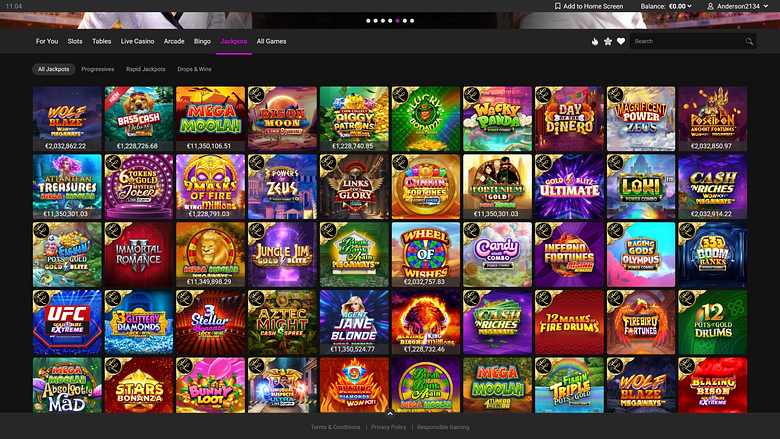 Десктопный джекпот Jackpot City Casino