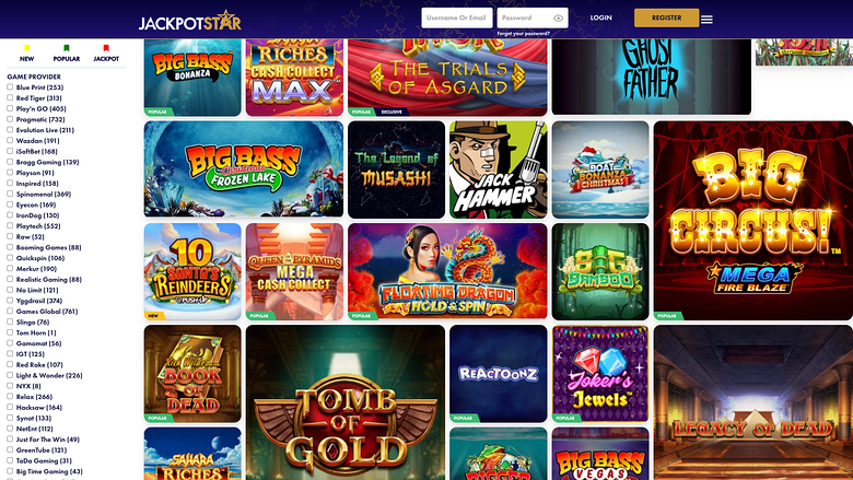 Jackpotstar Game Developers Desktop