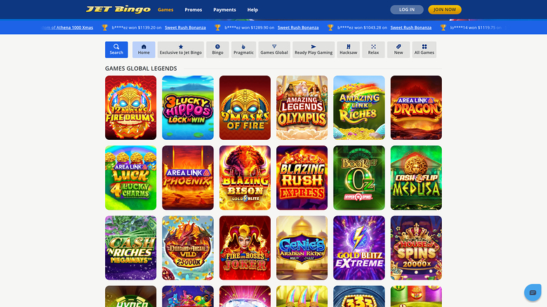 Giochi Jet Bingo Desktop