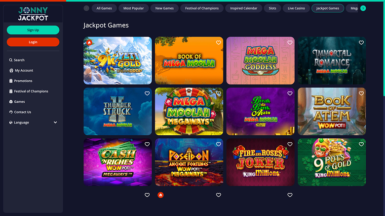 Casino Jonny Jackpot Jackpots Bureau