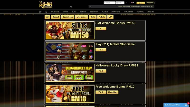Promotions du Casino K9Win Bureau