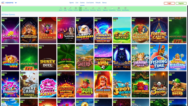 Giochi da tavolo di KaKeYo Casino