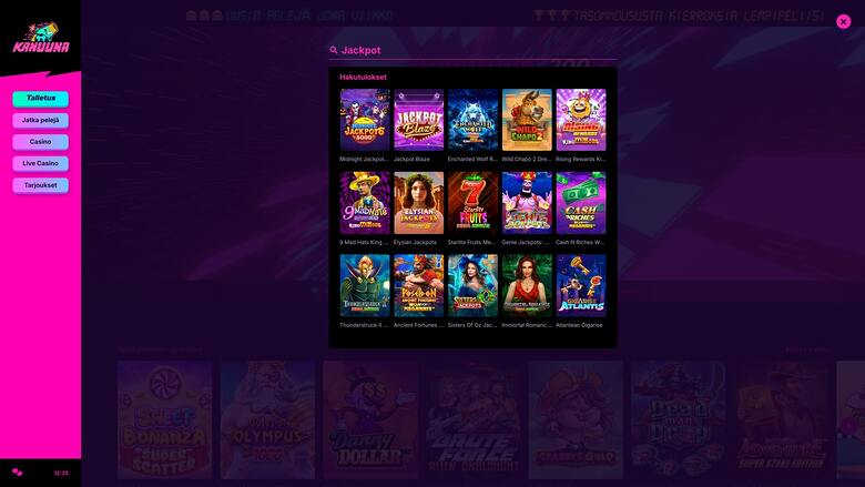 Bote de Kanuuna Casino Escritorio