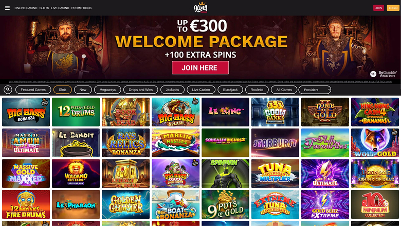 Jeux de King Casino Ordinateur de bureau