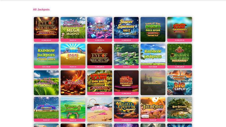 Jackpot desktop di Kitty Bingo