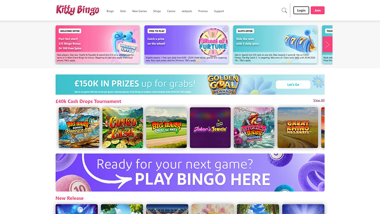  Kitty Bingo Desktop Homepage